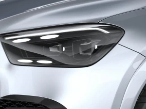 Mercedes-Benz GLE 53 AMG Coupe 2024 3D Model