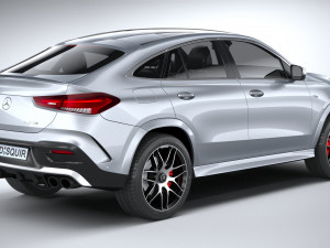 Mercedes-Benz GLE 53 AMG Coupe 2024 3D Model
