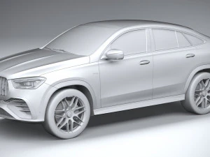 Mercedes-Benz GLE 53 AMG Coupe 2024 3D Model