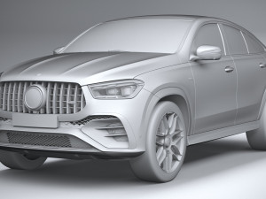 Mercedes-Benz GLE 53 AMG Coupe 2024 3D Model