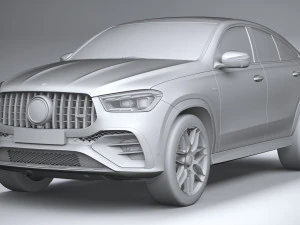 Mercedes-Benz GLE 53 AMG Coupe 2024 3D Model