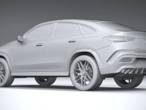 Mercedes-Benz GLE 53 AMG Coupe 2024 3D Model
