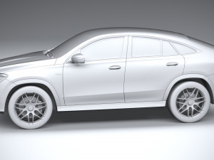 Mercedes-Benz GLE 53 AMG Coupe 2024 3D Model