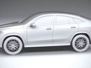 Mercedes-Benz GLE 53 AMG Coupe 2024 3D Model
