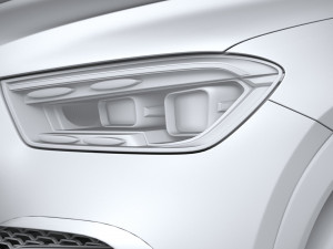 Mercedes-Benz GLE 53 AMG Coupe 2024 3D Model