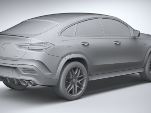 Mercedes-Benz GLE 53 AMG Coupe 2024 3D Model