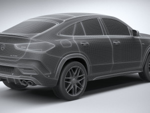 Mercedes-Benz GLE 53 AMG Coupe 2024 3D Model