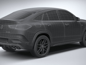 Mercedes-Benz GLE 53 AMG Coupe 2024 3D Model