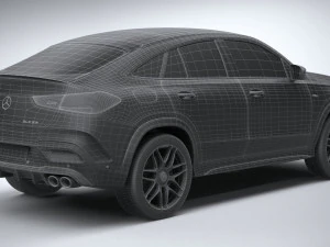 Mercedes-Benz GLE 53 AMG Coupe 2024 3D Model