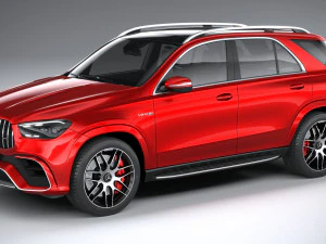 Mercedes-Benz GLE 63 AMG 2024 Modèle 3D