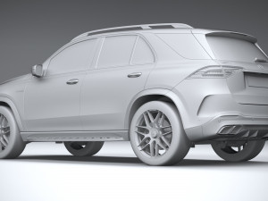 Mercedes-Benz GLE 63 AMG 2024 Modelo 3D