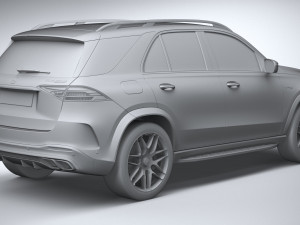 Mercedes-Benz GLE 63 AMG 2024 Modelo 3D