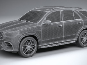 Mercedes-Benz GLE 63 AMG 2024 Modelo 3D