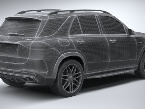 Mercedes-Benz GLE 63 AMG 2024 Modelo 3D