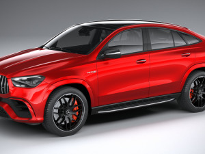 Mercedes-Benz GLE 63 AMG Coupe 2024 3D Model