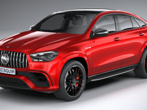 Mercedes-Benz GLE 63 AMG Coupe 2024 Modelo 3D