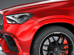 Mercedes-Benz GLE 63 AMG Coupe 2024 Modelo 3D