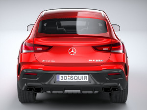 Mercedes-Benz GLE 63 AMG Coupe 2024 Modelo 3D