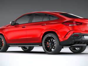 Mercedes-Benz GLE 63 AMG Coupe 2024 Modelo 3D