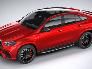 Mercedes-Benz GLE 63 AMG Coupe 2024 Modelo 3D