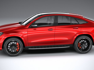 Mercedes-Benz GLE 63 AMG Coupe 2024 Modelo 3D