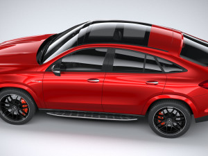 Mercedes-Benz GLE 63 AMG Coupe 2024 Modelo 3D