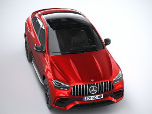 Mercedes-Benz GLE 63 AMG Coupe 2024 Modelo 3D