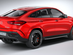 Mercedes-Benz GLE 63 AMG Coupe 2024 Modelo 3D