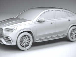 Mercedes-Benz GLE 63 AMG Coupe 2024 Modelo 3D