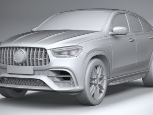 Mercedes-Benz GLE 63 AMG Coupe 2024 Modelo 3D