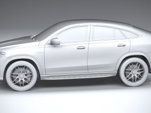 Mercedes-Benz GLE 63 AMG Coupe 2024 Modelo 3D