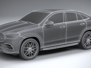 Mercedes-Benz GLE 63 AMG Coupe 2024 Modelo 3D