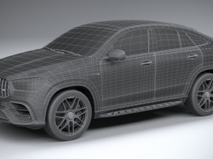 Mercedes-Benz GLE 63 AMG Coupe 2024 Modelo 3D