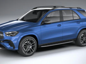 Mercedes-Benz GLE AMG-Line 2024 Modèle 3D