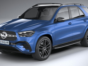 Mercedes-Benz GLE AMG-Line 2024 Model 3D