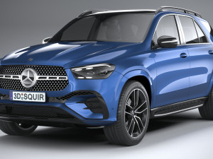 Mercedes-Benz GLE AMG-Line 2024 Model 3D