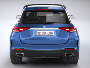 Mercedes-Benz GLE AMG-Line 2024 Model 3D