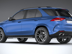 Mercedes-Benz GLE AMG-Line 2024 Model 3D