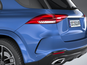 Mercedes-Benz GLE AMG-Line 2024 Model 3D