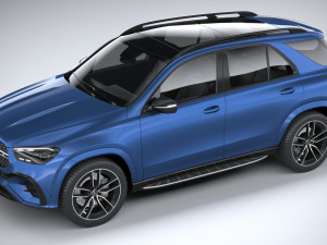 Mercedes-Benz GLE AMG-Line 2024 Model 3D