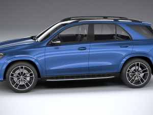 Mercedes-Benz GLE AMG-Line 2024 Model 3D
