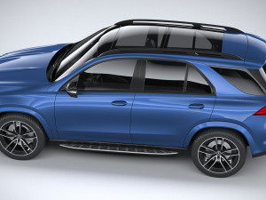 Mercedes-Benz GLE AMG-Line 2024 Model 3D