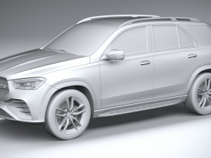 Mercedes-Benz GLE AMG-Line 2024 Model 3D