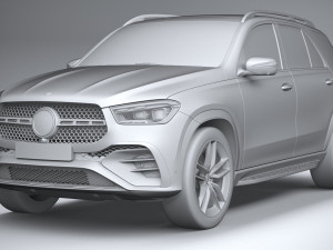 Mercedes-Benz GLE AMG-Line 2024 Model 3D