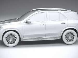 Mercedes-Benz GLE AMG-Line 2024 Model 3D