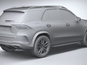 Mercedes-Benz GLE AMG-Line 2024 Model 3D