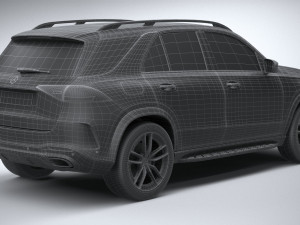Mercedes-Benz GLE AMG-Line 2024 Model 3D