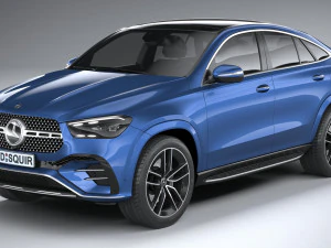 Mercedes-Benz GLE AMG-Line Coupe 2024 3D Model