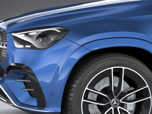 Mercedes-Benz GLE AMG-Line Coupe 2024 3D Model