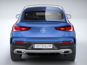 Mercedes-Benz GLE AMG-Line Coupe 2024 3D Model